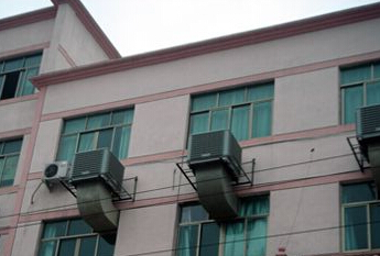 食品厂通风降温系统