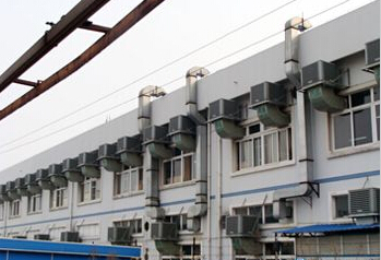 印柒厂环保空调安装工程实例